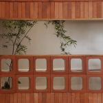 Decorative Red Terracotta Breeze Blocks Clay Wall Brick For Artistic Installations for sale
