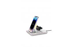 China Green Fast Charge Wireless Charging Pad Made of ABS PC supplier