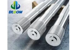 China Conical Twin Screw Barrel / Extruder Screw Barrel For Pipe Extrusion supplier
