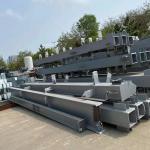 Panited or Galvanized Steel Column and Steel Beam for Build Steel Warehouse Workshop for sale