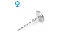 China Back Connection Bimetal Thermometer 500 Degrees Industrial supplier