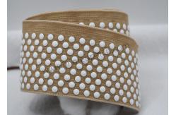 China 3D Raised SGS Silicone Dots Anti Slip Elastic Band For Clothes supplier
