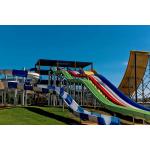 Water Theme Park Playground Design Small Pool Games Fiberglass Slide for sale