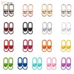 Colorful Metal Trigger Snap Hook Clip For Diy Bag Charms Keychain Zipper Pulls for sale