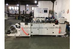 China Sleeve Seaming Small Plastic Bag Making Machine With Movable Rewinding Device supplier