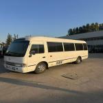 Used Diesel Fuel Toyota Coaster Bus City Shuttle 21 Passenger for sale