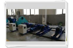 China 2800mm Adjustable 10T Pipe Welding Vessel Rollers With PU Wheel supplier