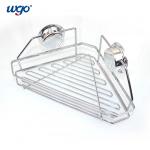 Rust Free Black Oxidized Stainless Steel Bathroom Corner Shelf Suction Cup for sale