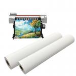 Latex Eco Solvent Inkjet 350gsm Self Adhesive Polyester Wall Fabric Canvas