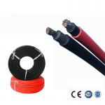 Durable Solar DC Cable 2.5mm2 Excellent UV Resistance Low Smoke Without Halogen for sale