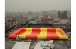 China Heart Shape Design Adults and Kids Inflatable Pool for Water Fun supplier