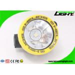 IP68 Waterproof 5000lux Cordless Mining Light ATEX Led Mining Cap Lamp for sale