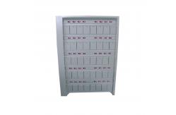 China Intelligent AC 110V Miner Lamp Charger Rack 80 Units With Door Lock supplier