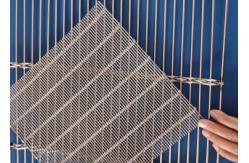 China Architectural SS 316 316L Woven Wire Mesh Wall Cladding ISO9002 supplier