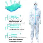 Non Woven  Disposable Isolation Gown Medical Protective Coverall  Suit for sale