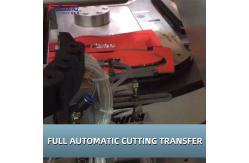 China 380V 2KW Automatic Heat Transfer Machine , Shoe Sole Making Machine For Cutting supplier