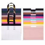 Shopping 12 By 9 Soft Loop Handle Plastic Bags EVA LDPE Material for sale