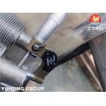 Aluminum Extruded Fin Tube ASTM B163 UNS N08825 Nickel Alloy Tube for Oil Cooler for sale