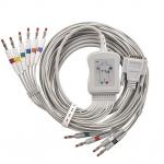 Tens Electrodos ECG Cable With Customization Options TPU Sheath Medical equipment connection cable for sale