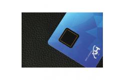 China Contact 7816 Chip Fingerprint Smart Cards IDEX Two Way Authentication supplier