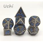 Durable Professional RPG Dice Set Zinc Alloy Material For KTV Bar for sale