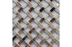 China Stainless Steel Galvanized Square Woven Wire Mesh Crimped supplier