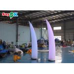 ROHS Inflatable Lighting Decoration 3m Crescent Cone for sale
