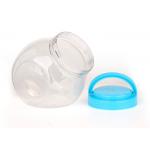 Transparent Food Grade Clear Pet Jars Plastic Screw Cap Waterproof
