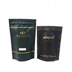 Smell Proof Aluminum Foil Bags For White Coffee Beans Tea Custom Logo for sale