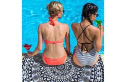 China Lightweight Microfiber Printed Beach Towel 60*180cm Or Custom For Benefit supplier