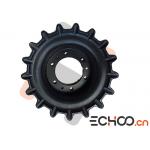 50Mn Black Compact Track Loader Undercarriage Parts Strong Pressure Resistant for sale