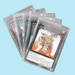 Printing Custom Waterproof Card Sleeves Self Adhesive And Heat Seal for sale