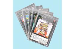 China Printing Custom Waterproof Card Sleeves Self Adhesive And Heat Seal supplier