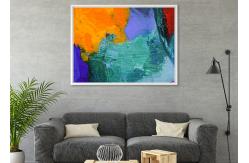 China Matte Finish Artistic Cotton Canvas for Aqueous Ink Printable supplier