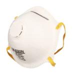 Non Woven Fabric FFP1 Anti Dust Face Mask Contour Design With Valve for sale