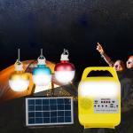 OEM 3W*3PCS Solar Powered Emergency Light With Solar Charging for sale