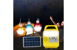 China OEM 3W*3PCS Solar Powered Emergency Light With Solar Charging supplier