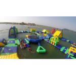 Amazing And Crazy Inflatable Water Park , Blow Up Water Slide For Adults for sale