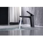 Deck Mounted Bathroom Basin Faucets , Single Hole Basin Mixer Tap Faucet for sale