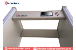 China Door Frame Metal Detector , Security Walk Through Gate 45 Detecting Zones supplier