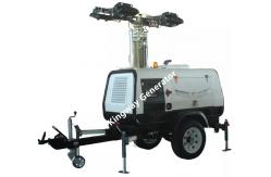 China Hydraulic Light Tower With Metal Halide Kubota Engine For Construction Site supplier
