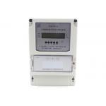 RF Card Prepayment Smart Meter , Three Phase Four Wires Digital KWH Meter for sale