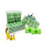 Plastic Compostable Dog Poop Bags Bio Waste Bag PLA PBAT for sale