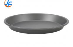 China RK Bakeware China-Pizza Hut Hard Anodized Aluminum Straight Sidewall Pizza Pans supplier