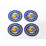 Durable Hat Iron Patches Twill Fabric Merrow Border 4 Width