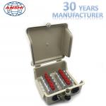 10 Paris Distribution Terminal Block / Din Rail Terminal Blocks With Grounding Wire for sale