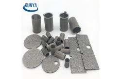 China Electrolytic Nickel Sintered Felt For Aircraft Tank And Navy supplier