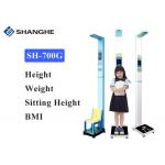 Ultrasonic Weight Machine For Child , Voice Guidance Weight And Height Scale for sale