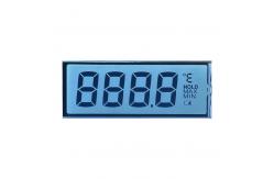 China 3.0 V Positive 6 O' CLOCK Transmissive Segment Screen For Thermometer supplier