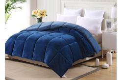 China Solid Flannel Fleece Warm Natural Fibre Duvet supplier